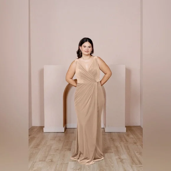 blair bridesmaid dresses Customizable Satin Bridesmaid Dresses